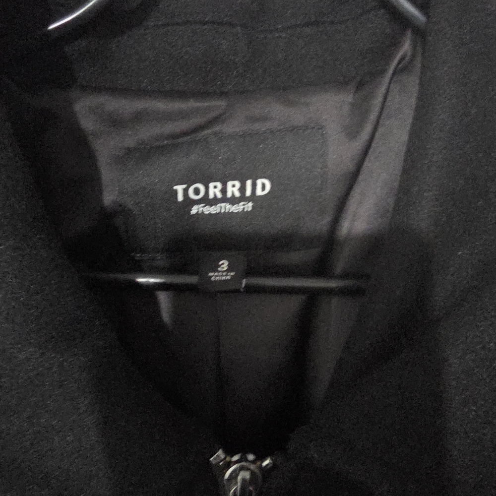 Torrid Black Jacket